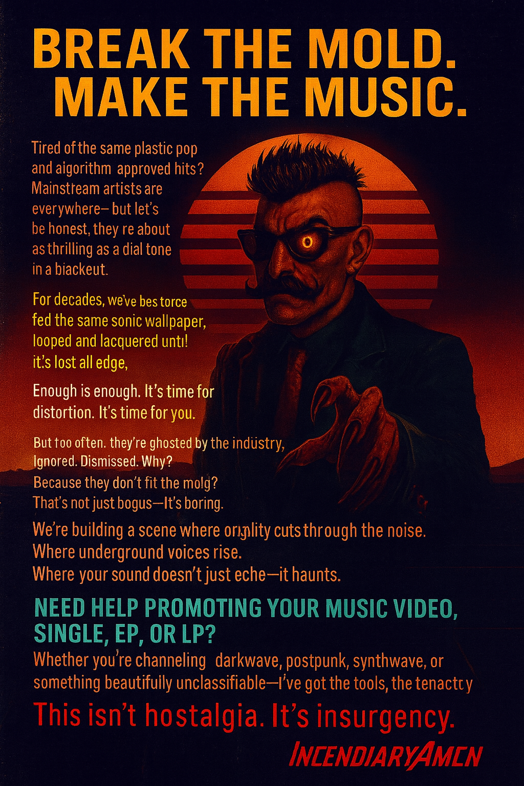 "Your Music Deserves A Cult Following!"