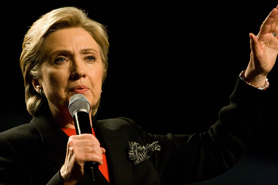 Hillary Clinton has stand-up comedy potential